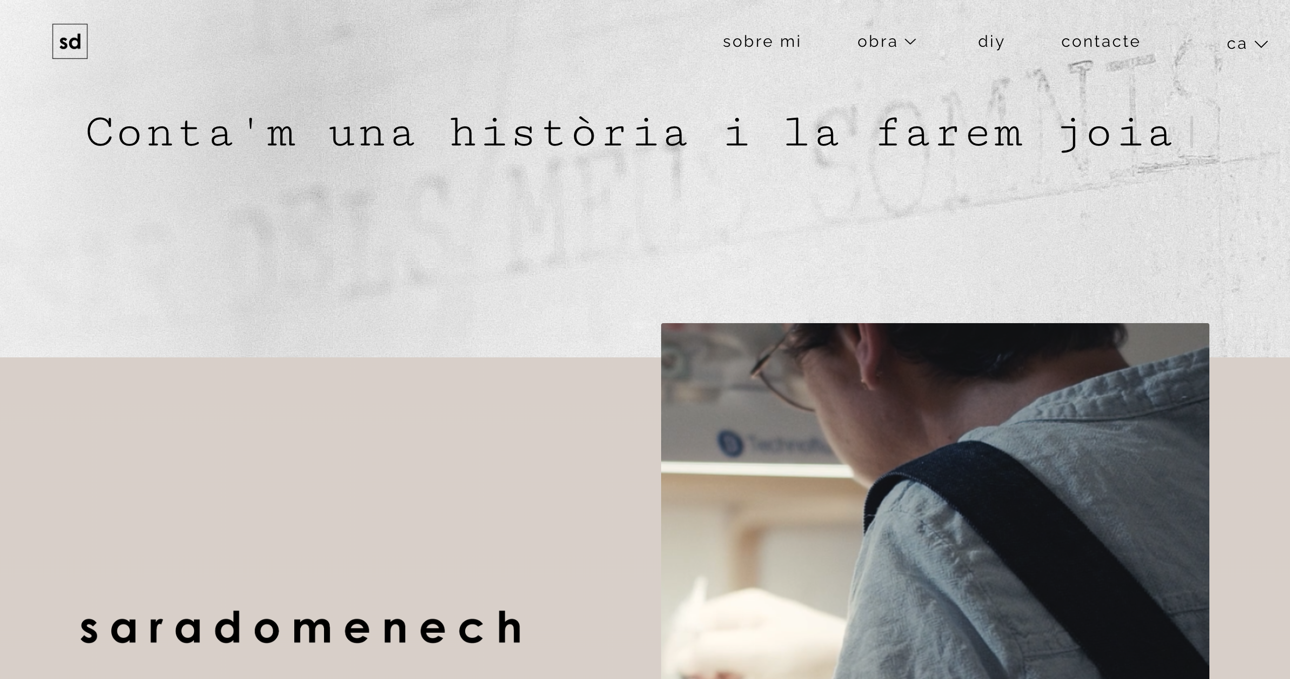 WebSaraDomenech Web Sara Domenech
